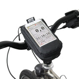 NC-17 Connect Smartphone Tasche für Vorbau, Klettverschluss schwarz uni