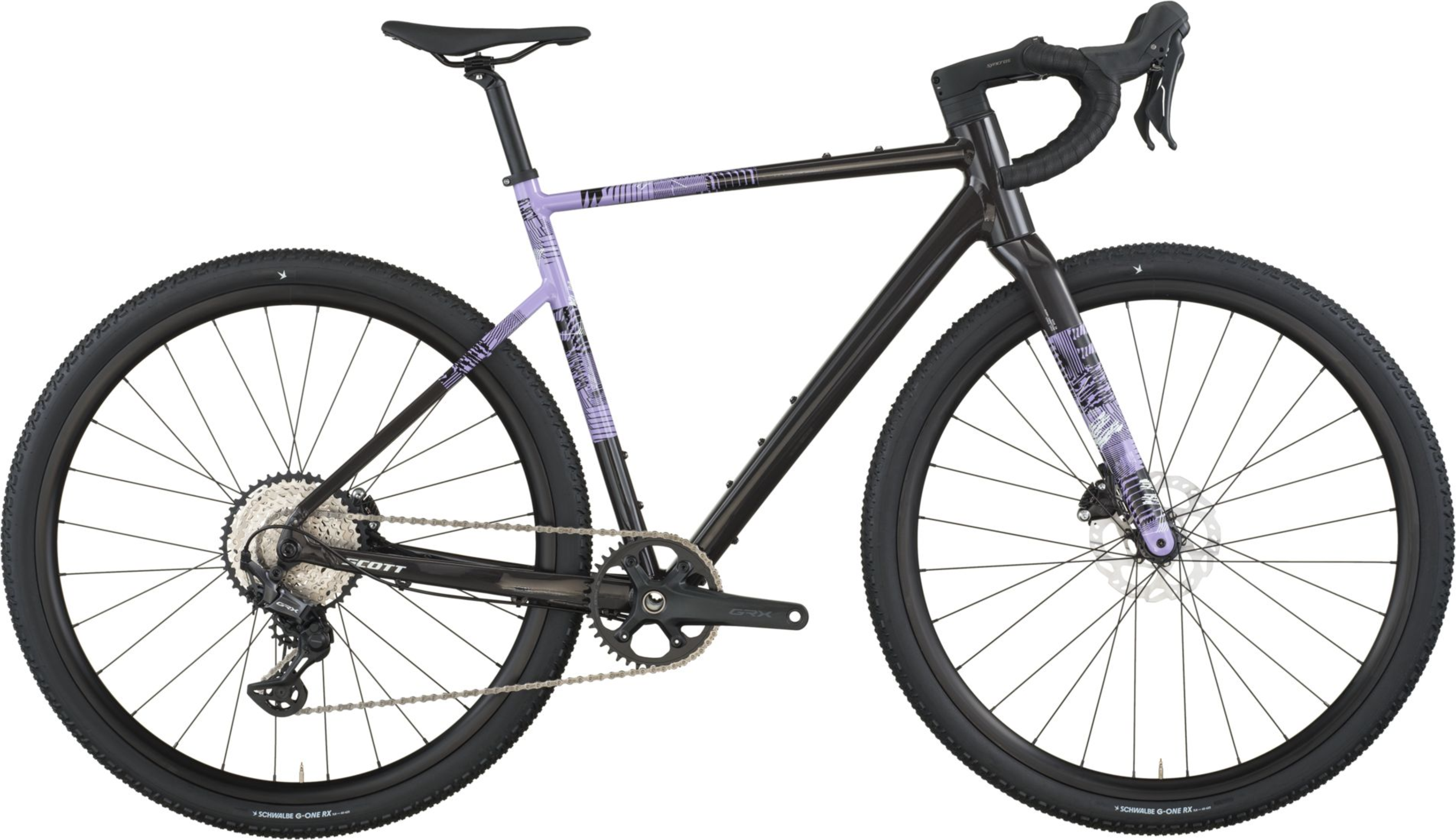 Scott Speedster Gravel 10 carbon black/tulip purple (2026)
