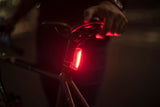 Knog Plus Fahrradlampe StVZO rote LED translucent
