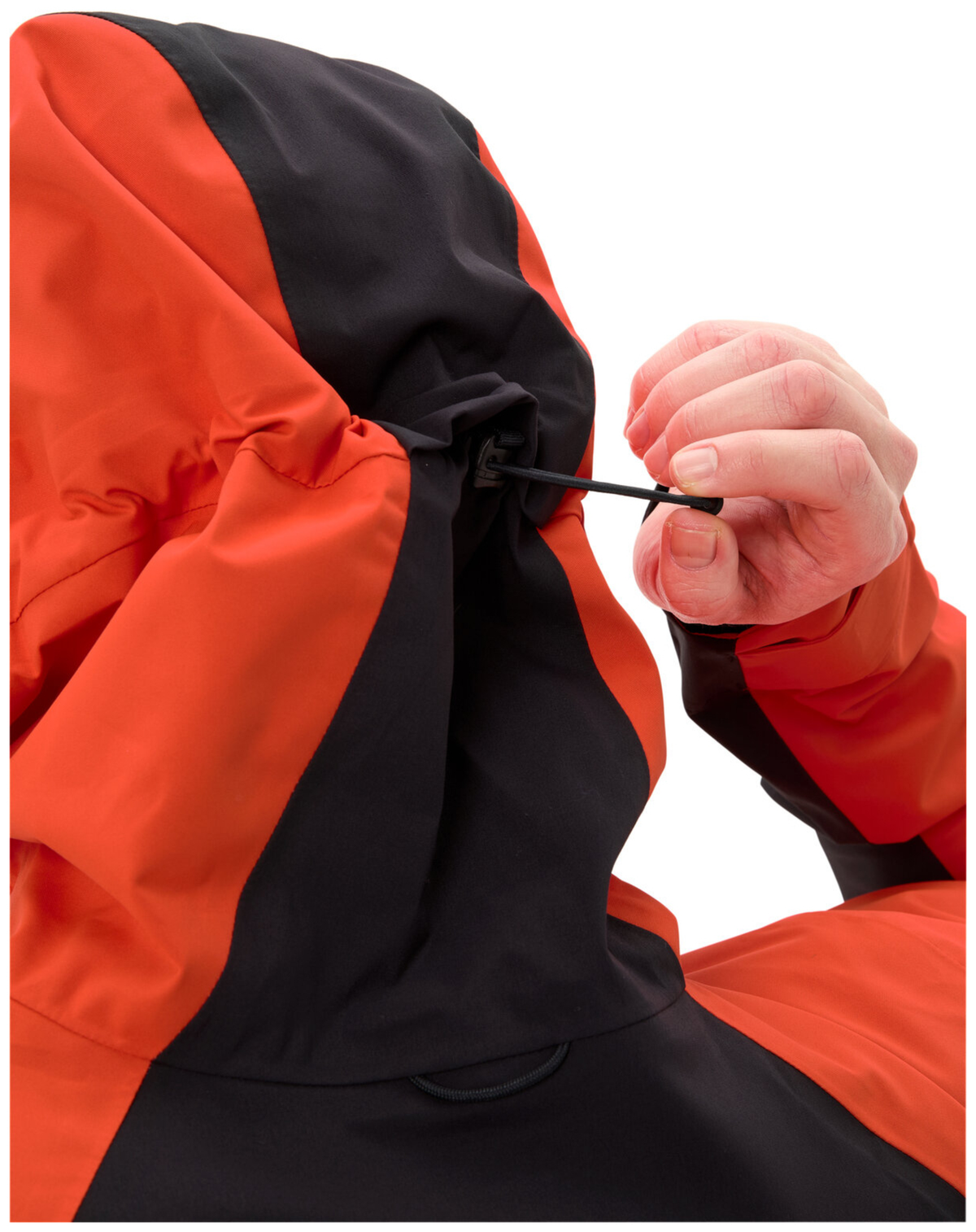 VAUDE Men's Moab Pro Rain Jacket glowing red