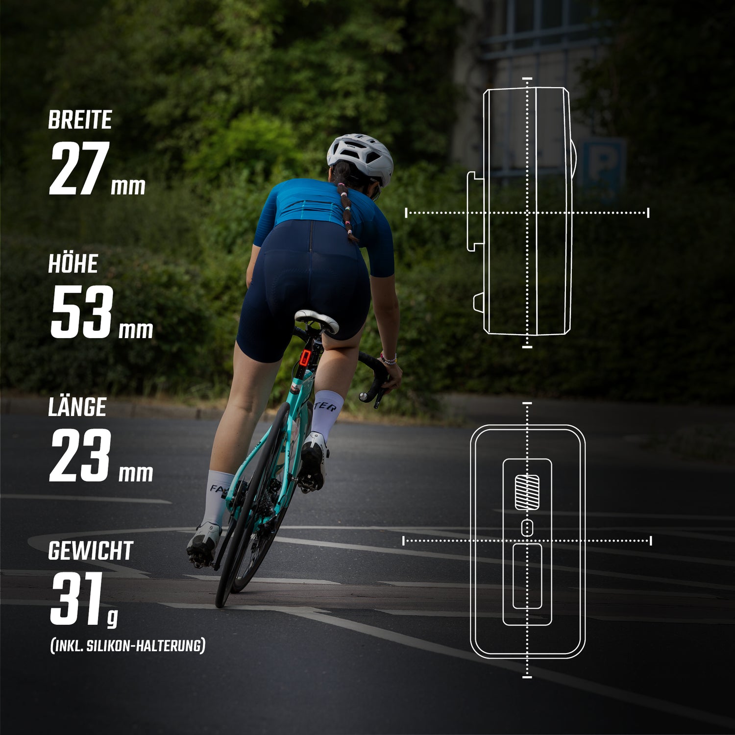 Sigma Hiro 70 Rücklicht