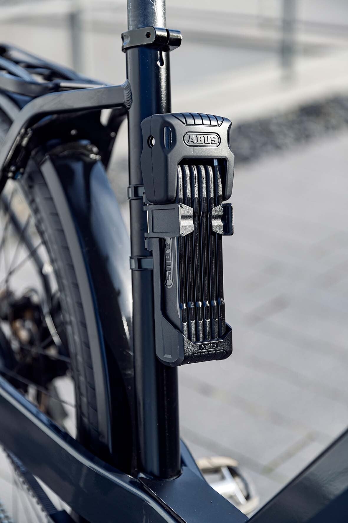 abus fahrradschloss 120cm ABUS Bordo Granit 6500K/120 SH Faltschloss schwarz