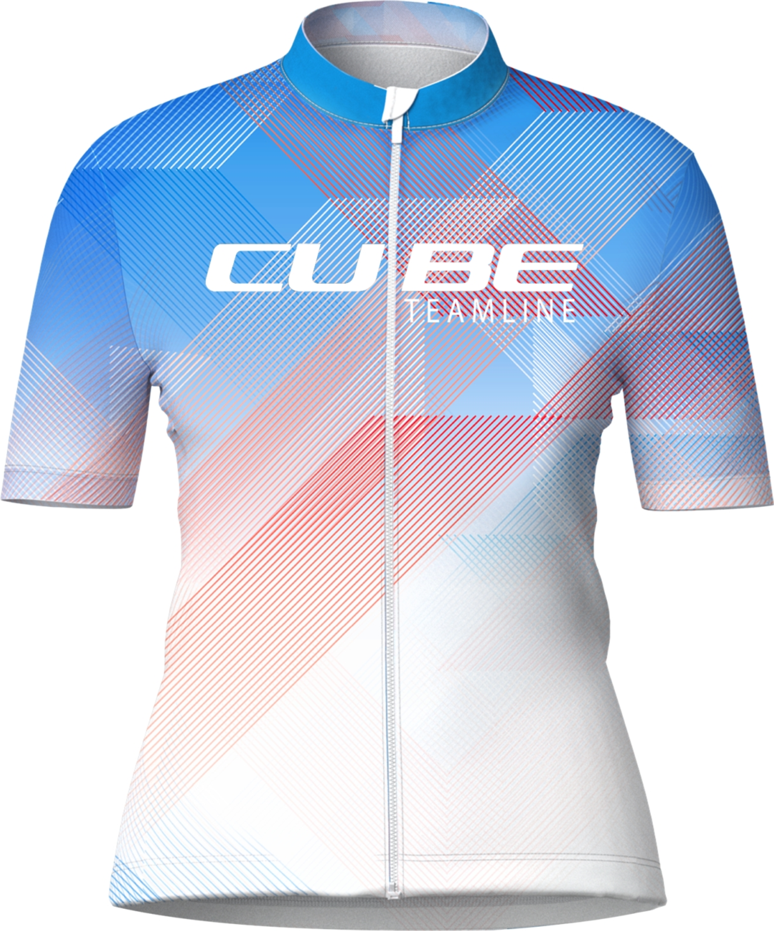Cube ROAD/XC WS CMPT Teamline kurzarm | Damen Radtrikot kurzarm