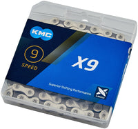 KMC X9 Kette 9-fach silber/grau 114Z – aktuelle Variante