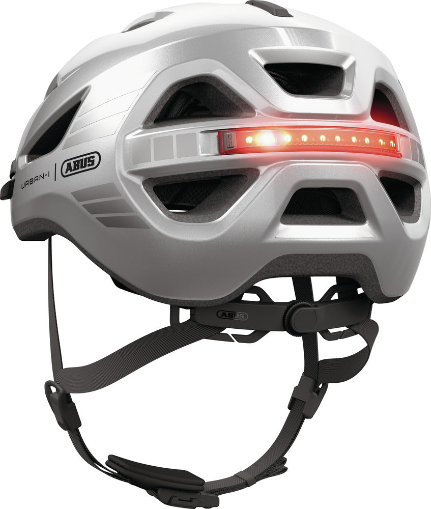 Abus URBAN-I 4.0 Urban Helm signal silver