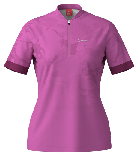 Löffler W Bike Shirt Hz Illusion Rose