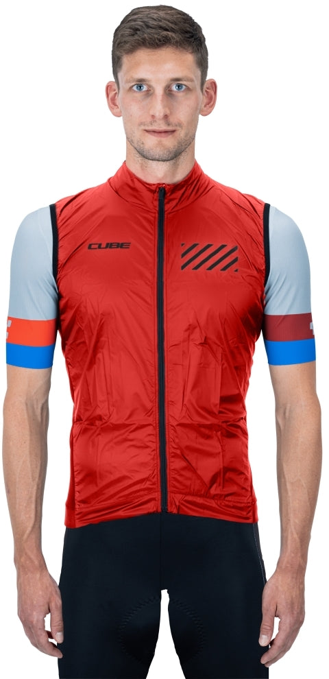 CUBE TEAMLINE Windweste red