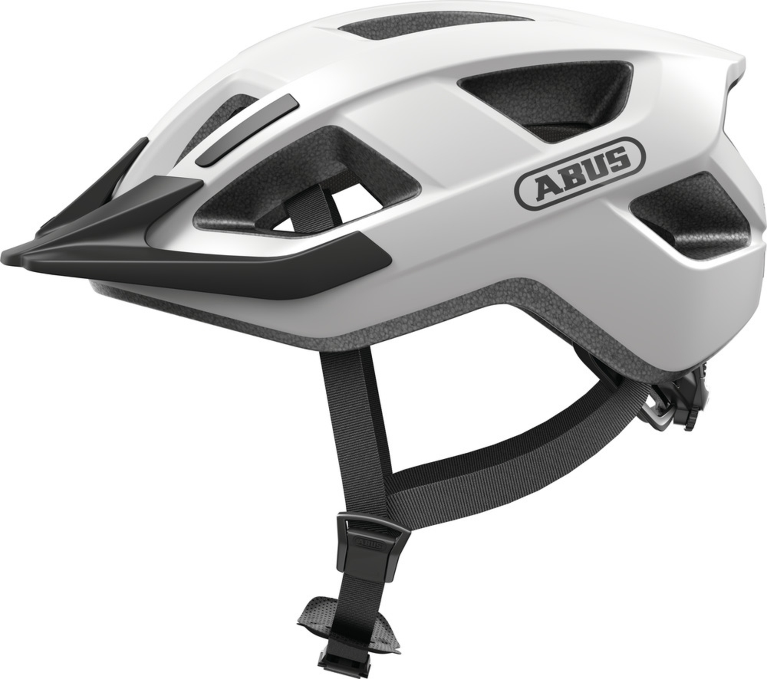 fahrradhelm windschnittig Abus Aduro 3.0 Fahrradhelm | polar white