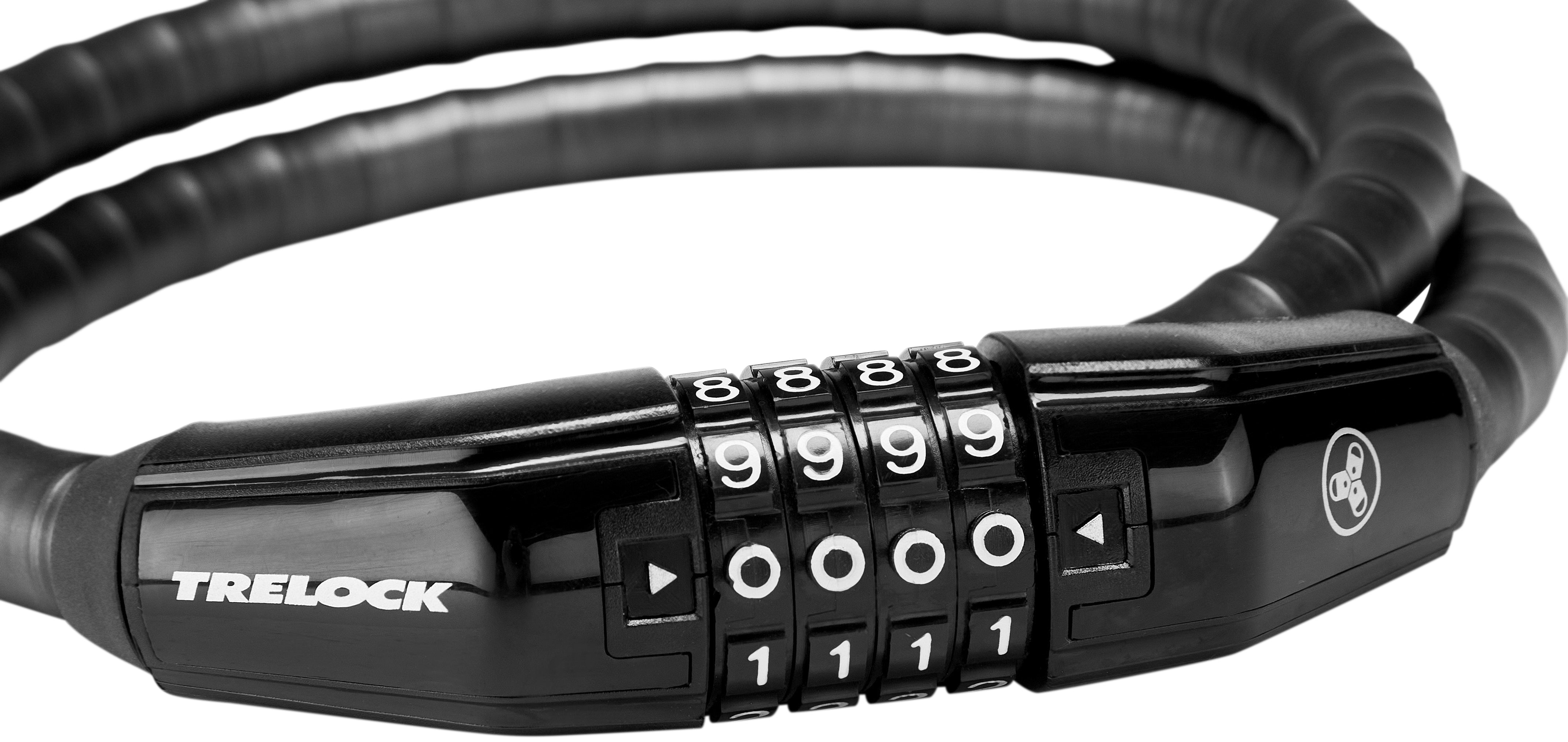 Trelock PK 260/100/15 Code Kabelschloss schwarz