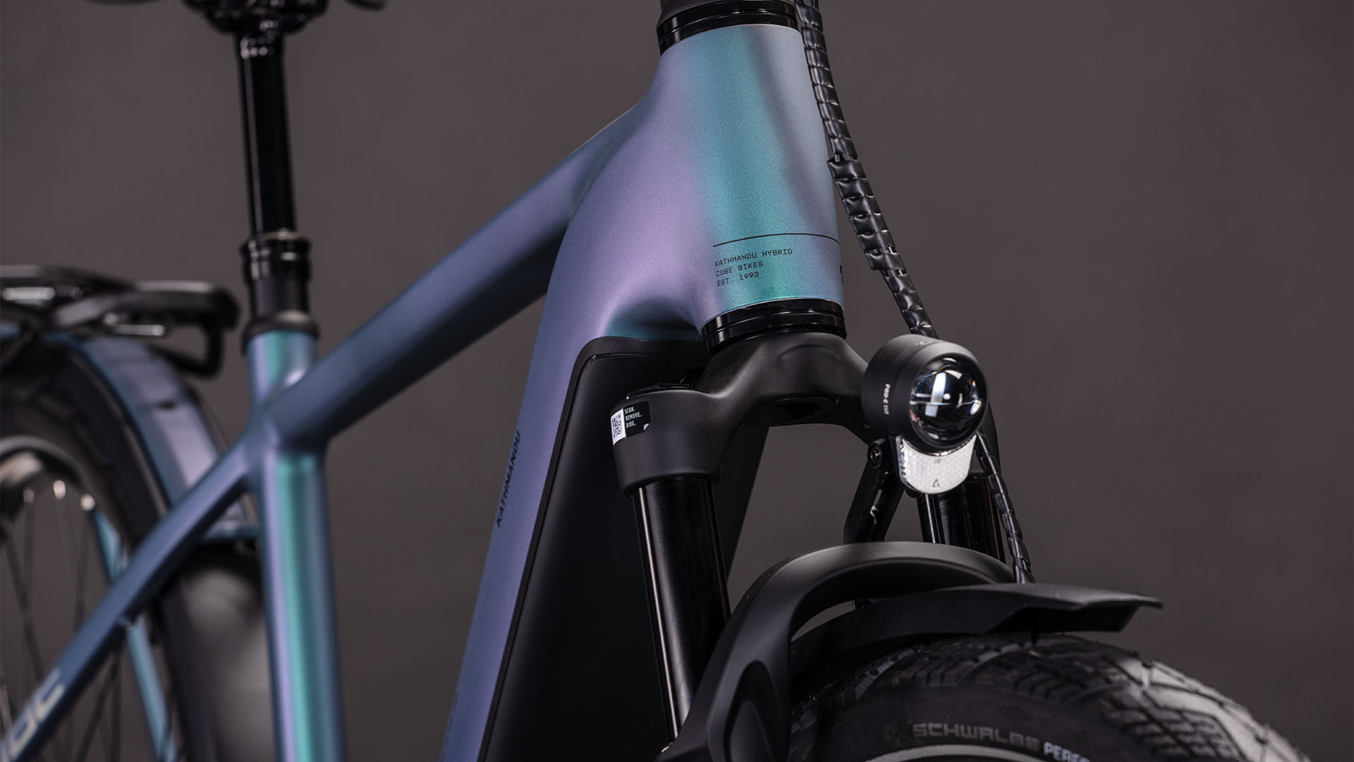 cube damen mountainbike e bike Cube Kathmandu Hybrid EXC 800 (2026) | Trekking E-Bike |  smaragdgrey´n´prism