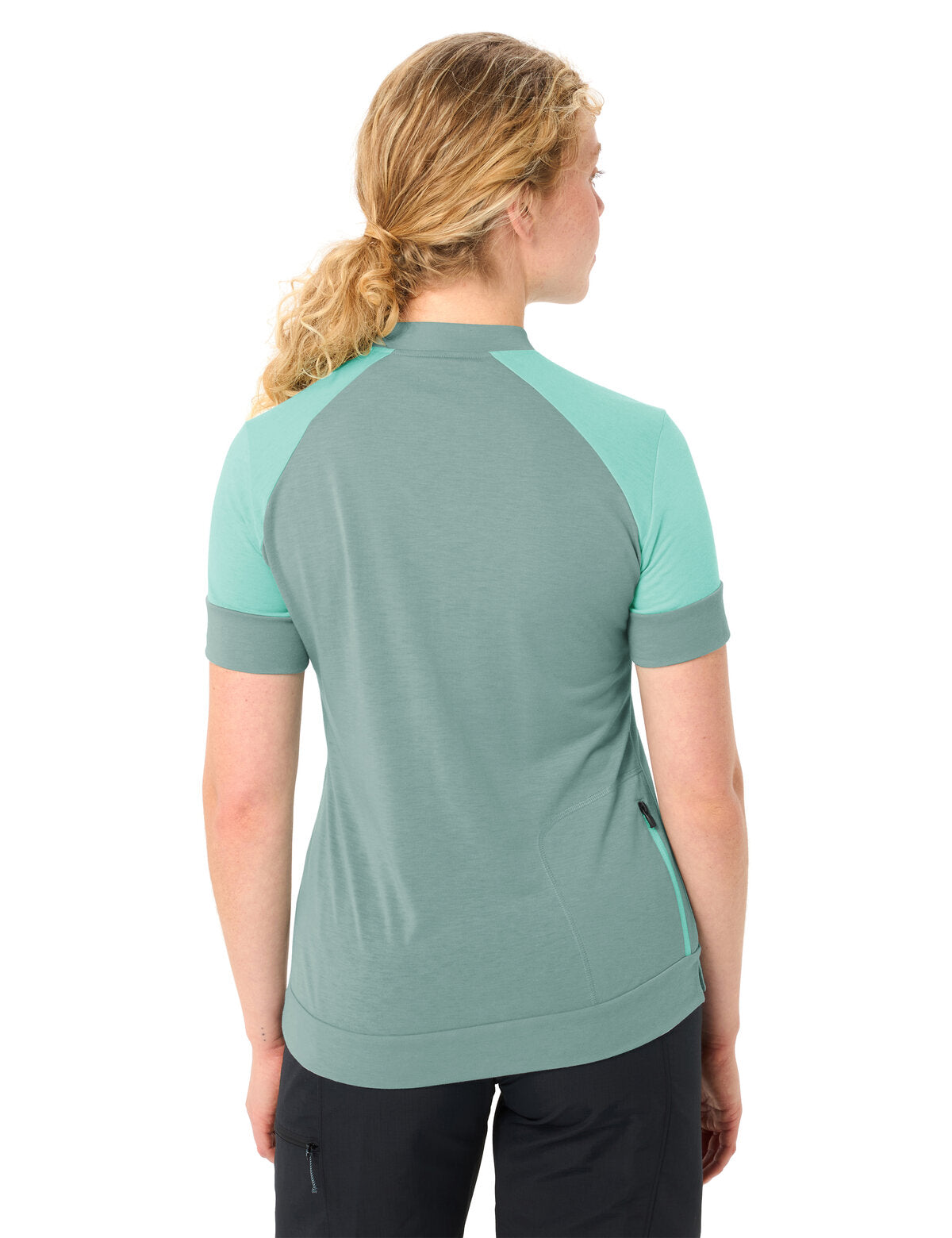 VAUDE Women's Altissimo Q-Zip Shirt dusty fern uni