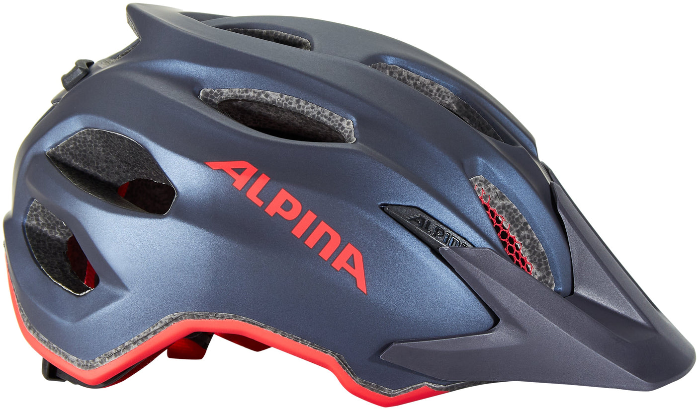 Alpina Carapax Helm Jugend blau