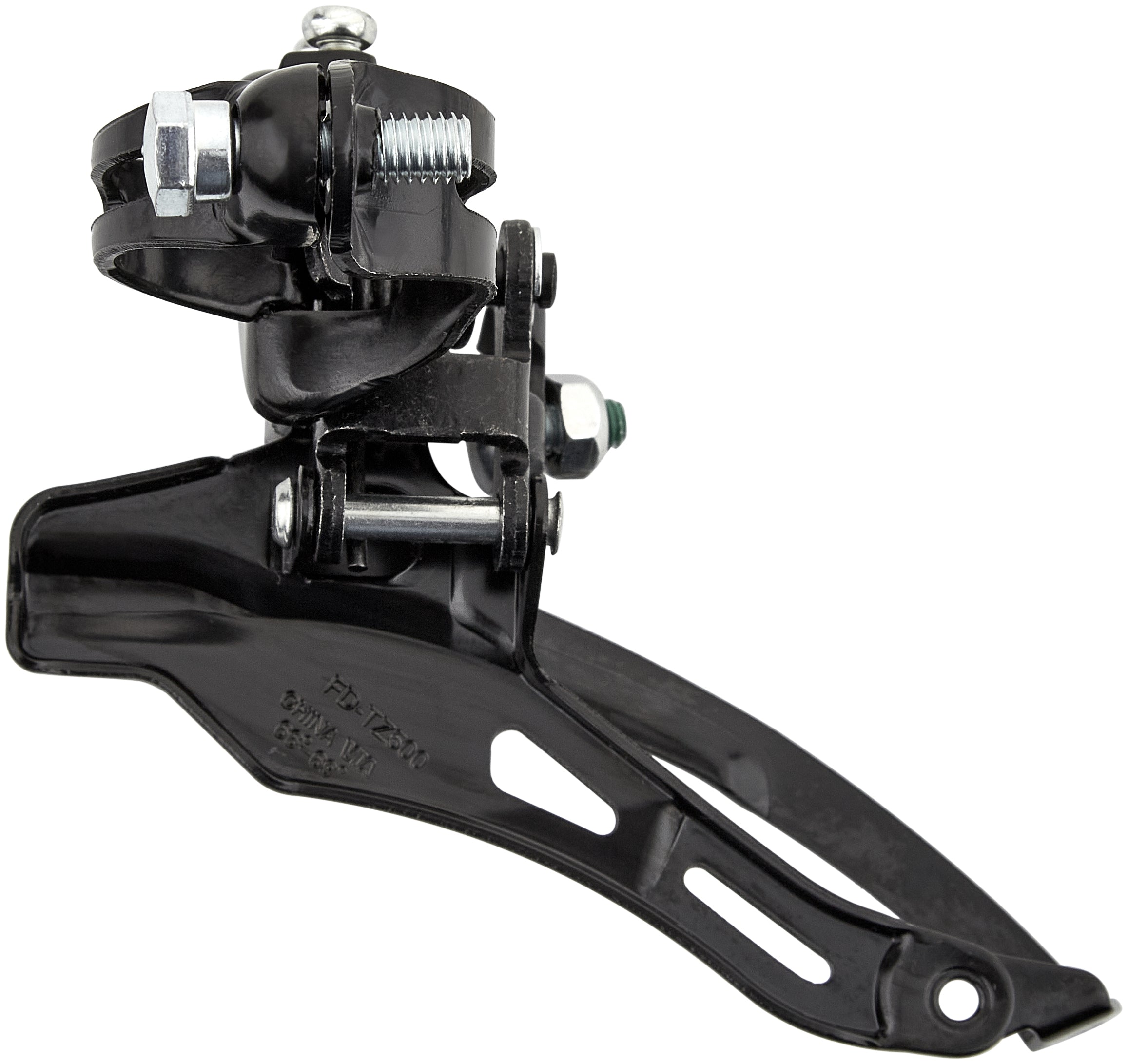 Shimano Tourney TZ FD-TZ500 Umwerfer 3x6/7-fach Down Swing Schelle tief schwarz
