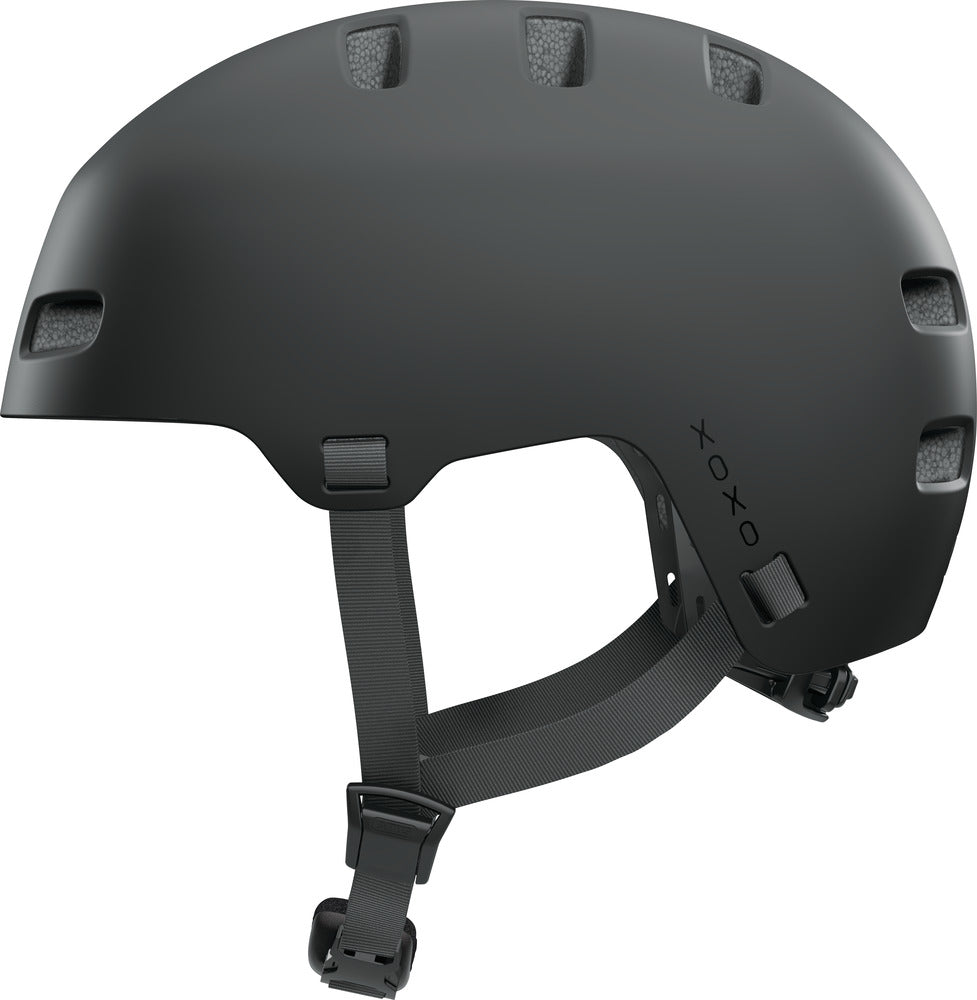 abus fahrradhelm schwarz Abus Xoxo Urban Fahrradhelm | velvelt schwarz