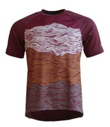 Zimtstern Braapz SS  Shirt Men Windsor Wine