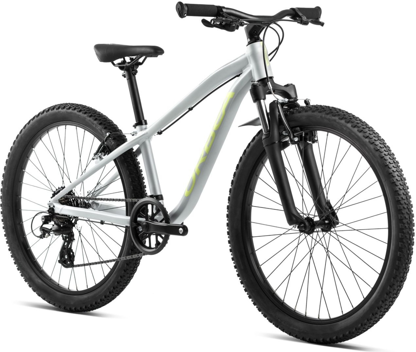 Orbea MX 24 XC Halo Silver - Spicy Lime (Matt)