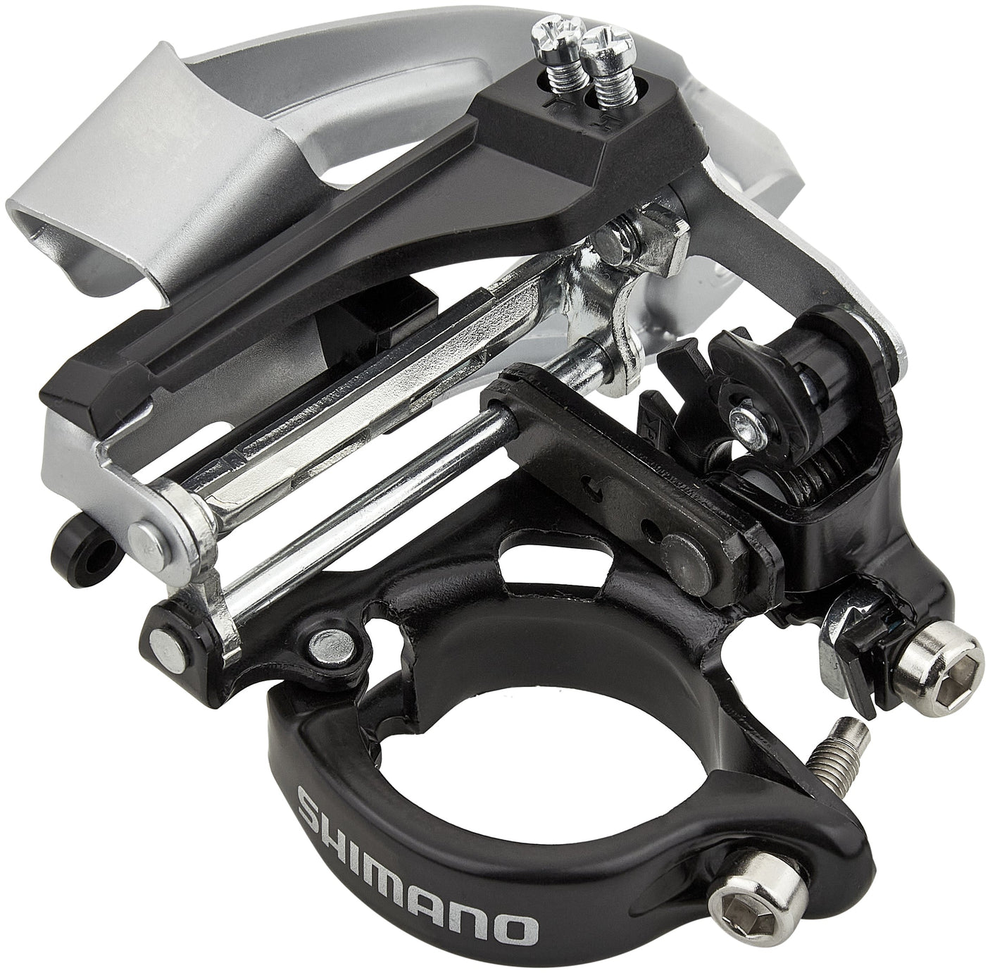 Shimano Tourney FD-TX800-TS3 Umwerfer 7/8-fach Top Swing silber