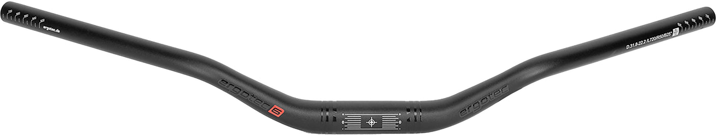 Humpert Ergotec Riser 50 Comfort Lenker Ø31,8mm 25° schwarz