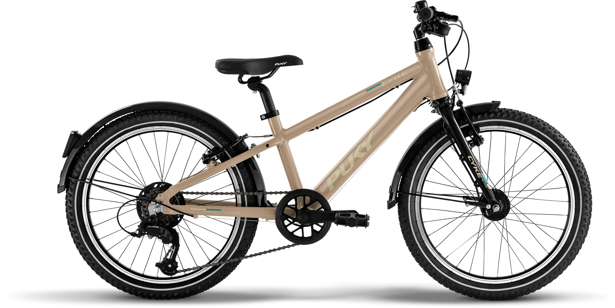 PUKY CYKE 20-7 Alu ACTIVE dusty sand/black (2026)