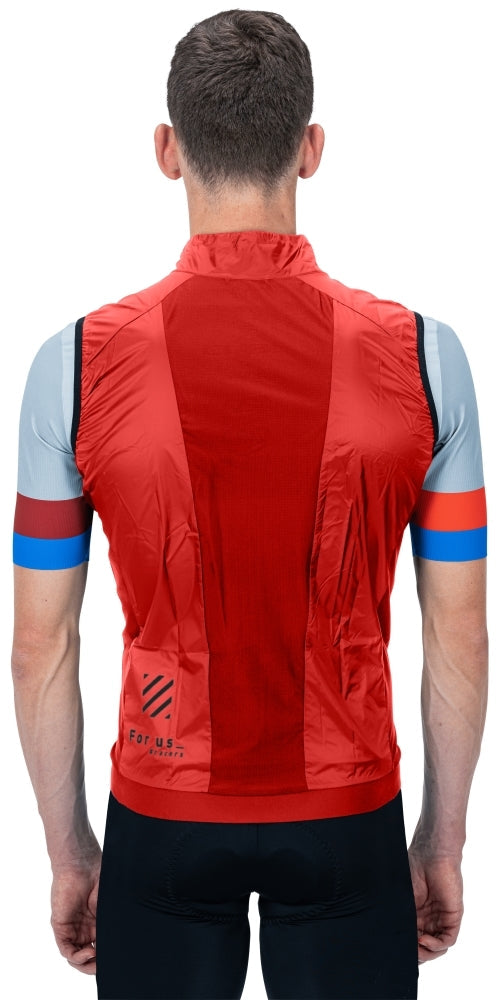 CUBE TEAMLINE Windweste red