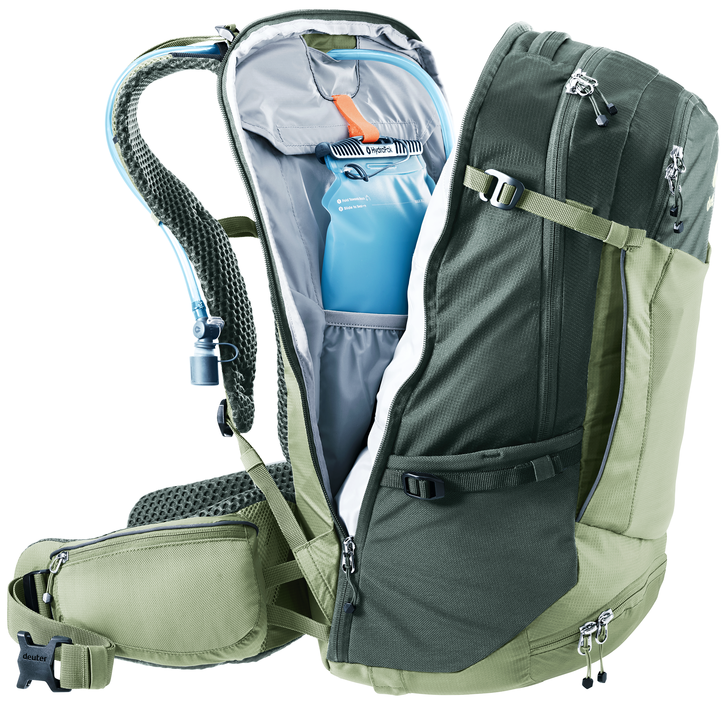 deuter Trans Alpine Pro 28 Fahrradrucksack grove-ivy