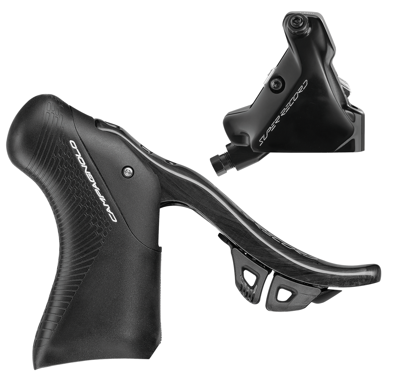 Campagnolo Super Record Brems-/Schalthebel Links Ø140mm inkl. VR-Bremssattel