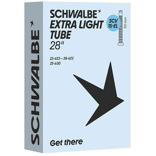 Schwalbe SCV 15-EL EXTRA LIGHT Schlauch 23/28-622/630