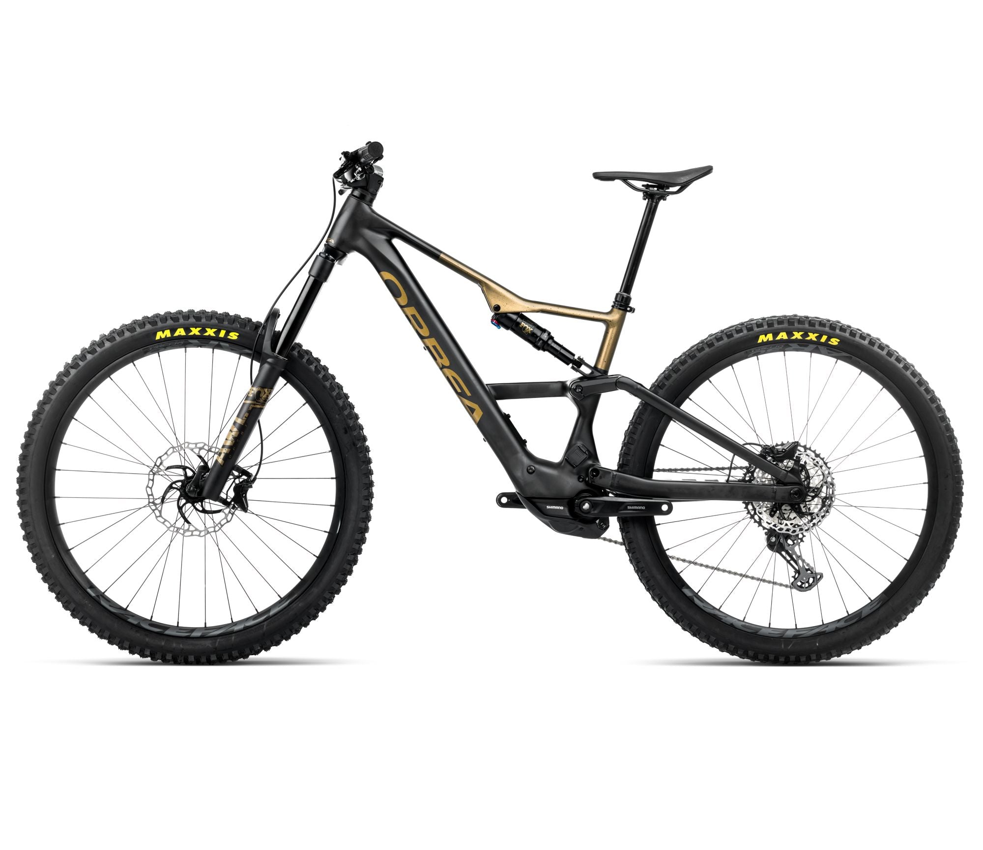 Orbea RISE LT H20 Diamond Black-Splash Olive Green Matt (2025)