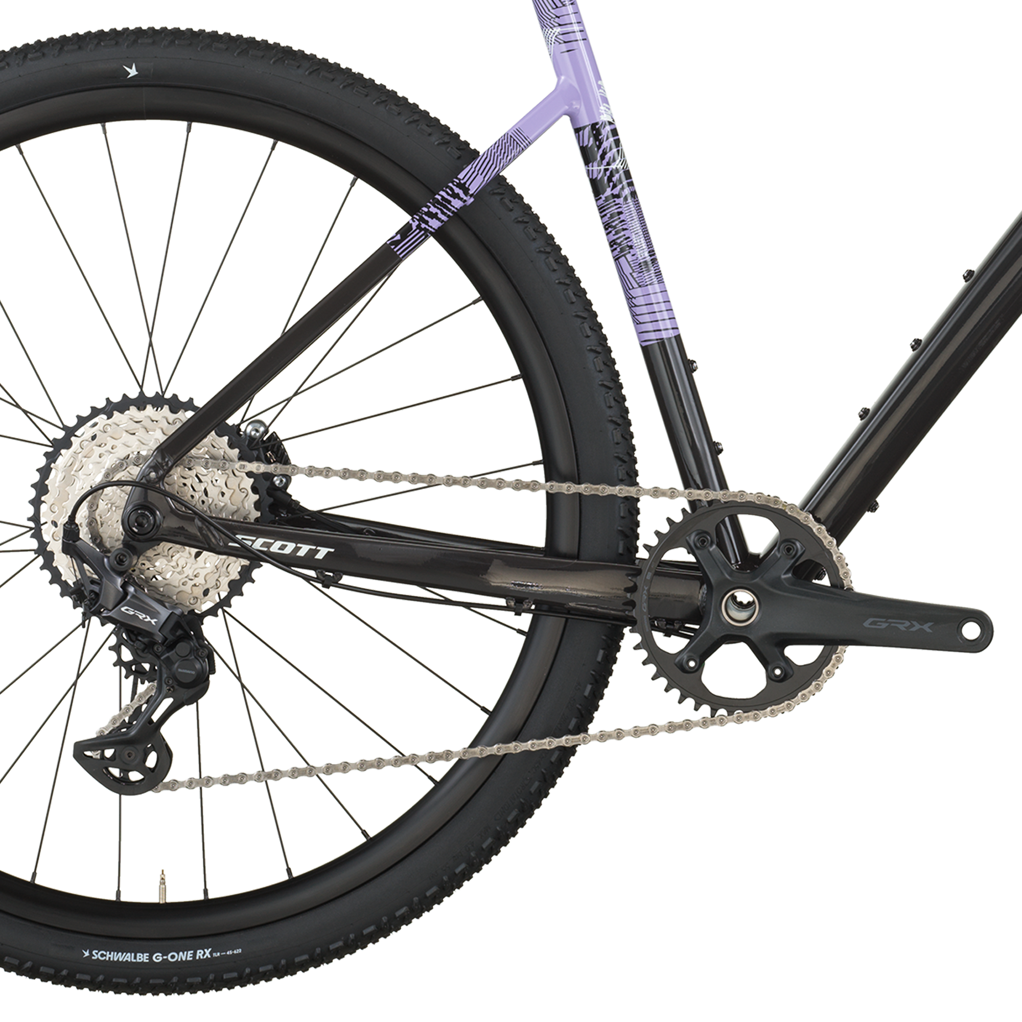 Scott Speedster Gravel 10 carbon black/tulip purple (2026)