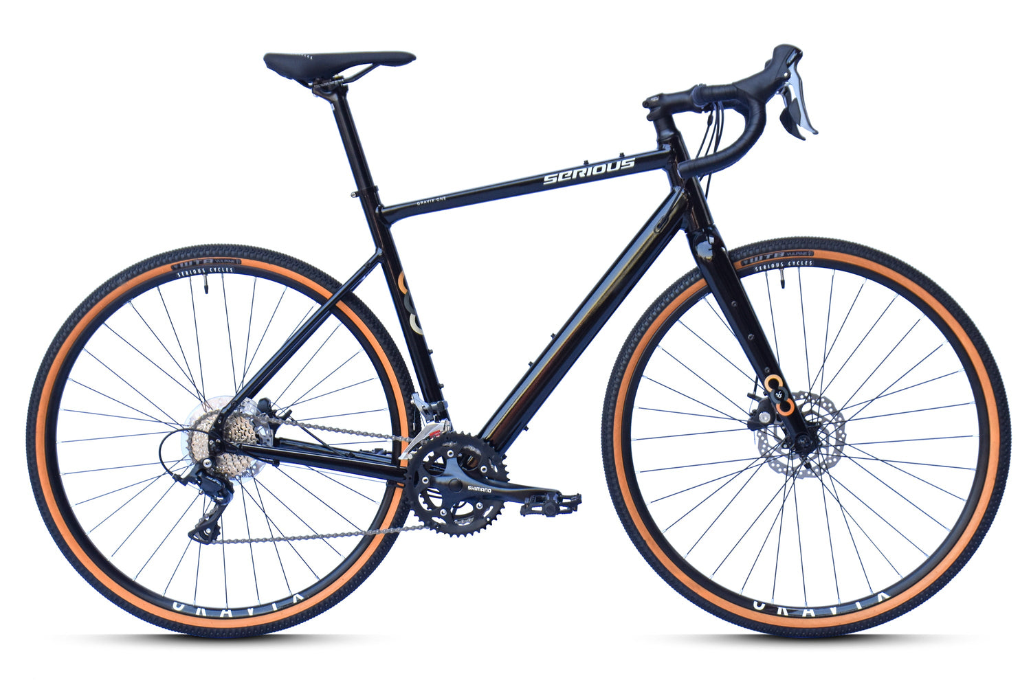 gravel bike herren bis 1500 Serious Gravix ONE (2026) | Gravelbike | black shiny