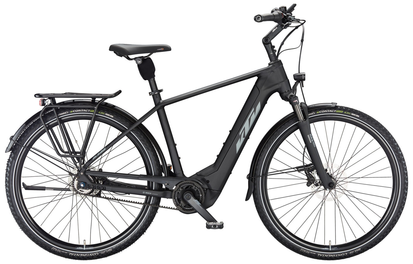 KTM MACINA CITY 610 belt black matt (grey+silver)