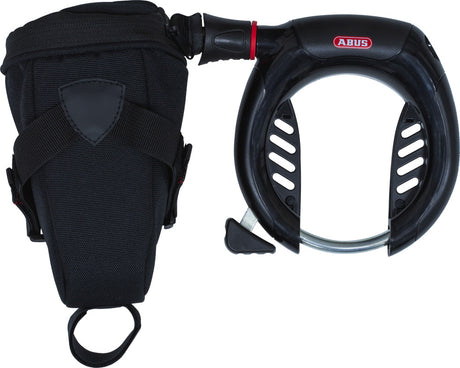 Abus PRO SHIELD™ Plus 5950 NR schwarz + Rah­men­schlosskette 6KS/85 + Tasche ST5950