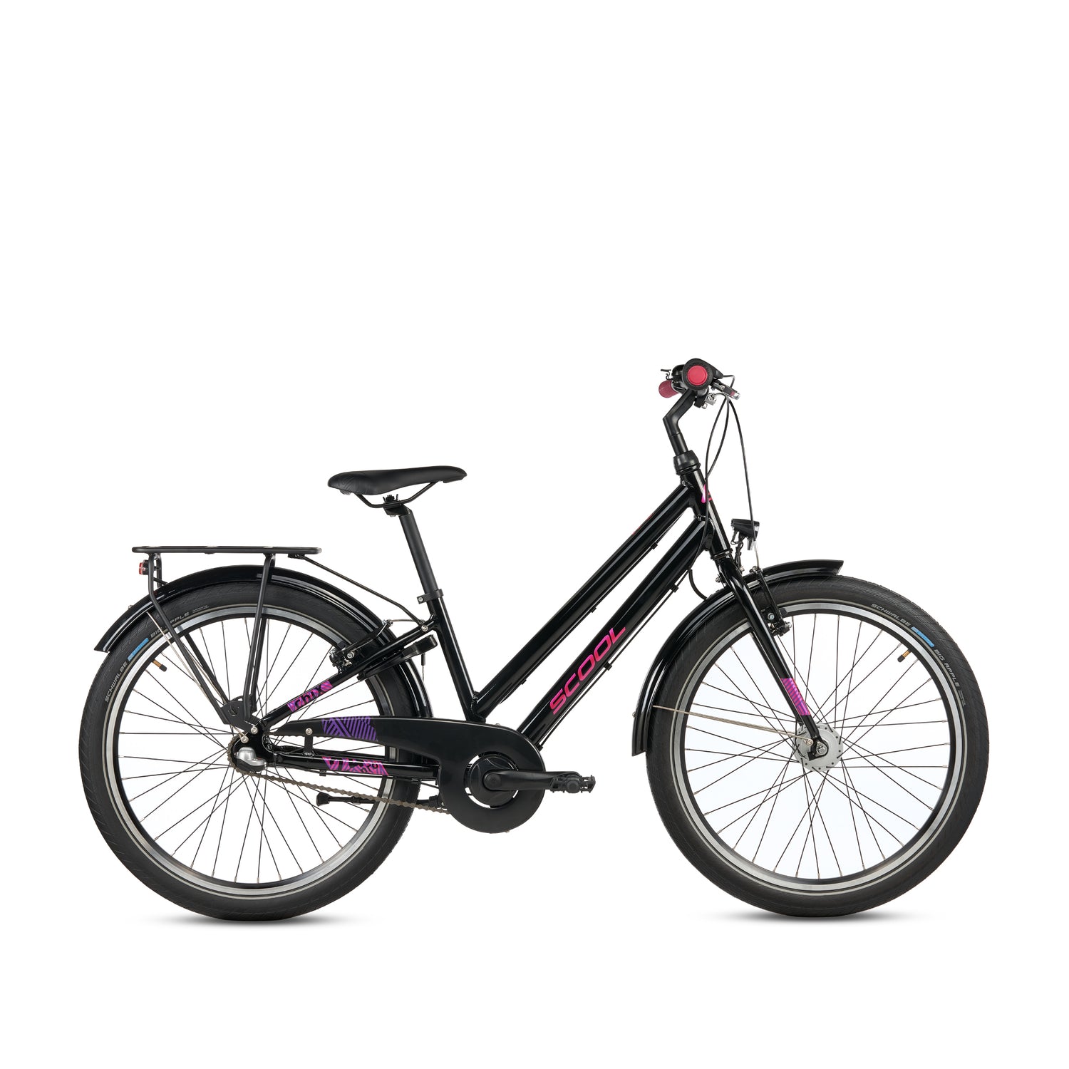 s cool kinderfahrrad 24 zoll S'COOL chix Pro 24-N3 (2026) | 24 Zoll Kinderfahrrad | Oxid/Pink
