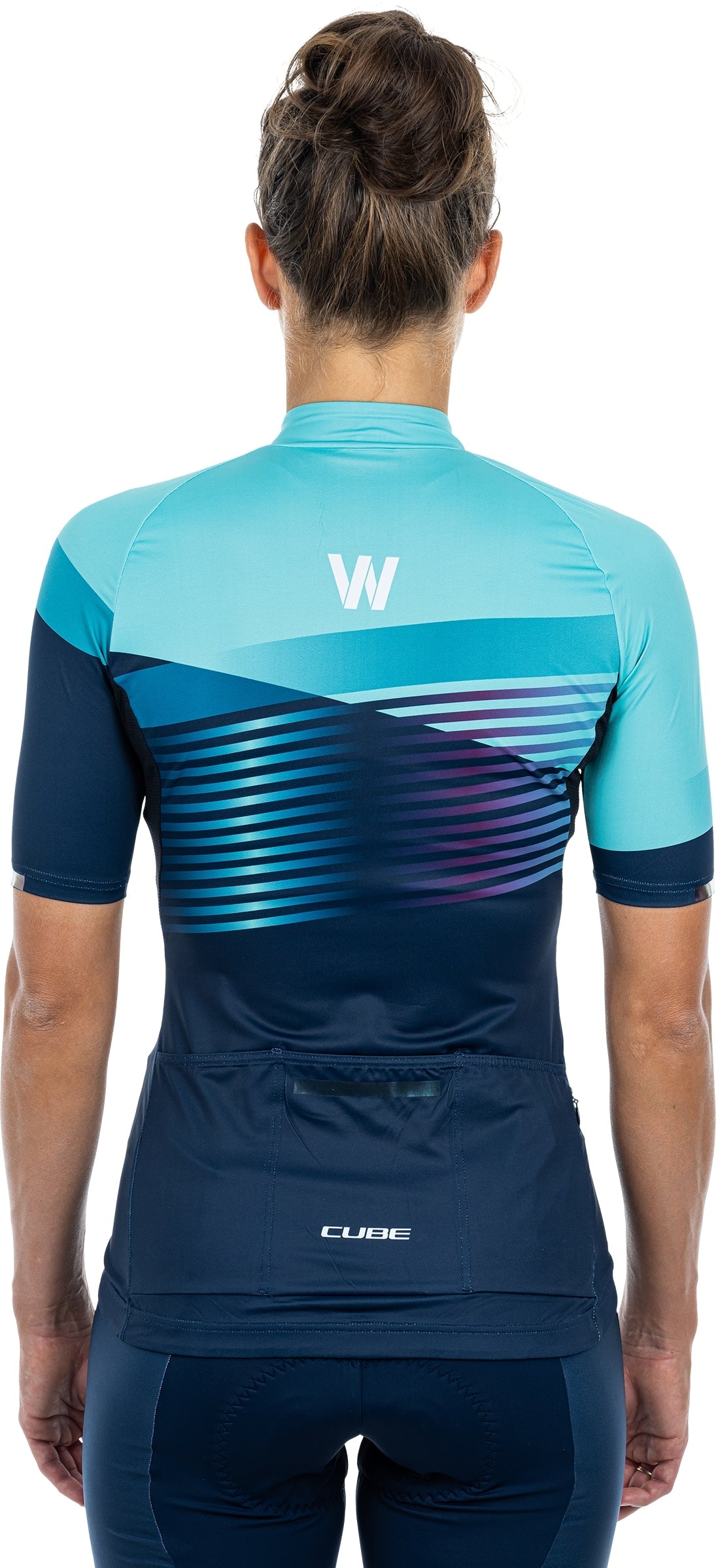 cube rennrad trikot Cube TEAMLINE WS Trikot kurzarm | Damen Radtrikot kurzarm | blue´n´mint
