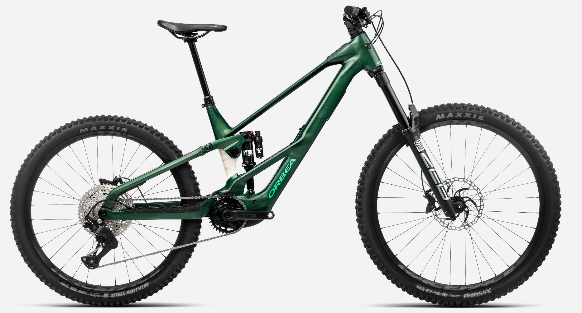 Orbea WILD LT H20 MULLET Racing Reen - White Cream (Gloss) (2027)