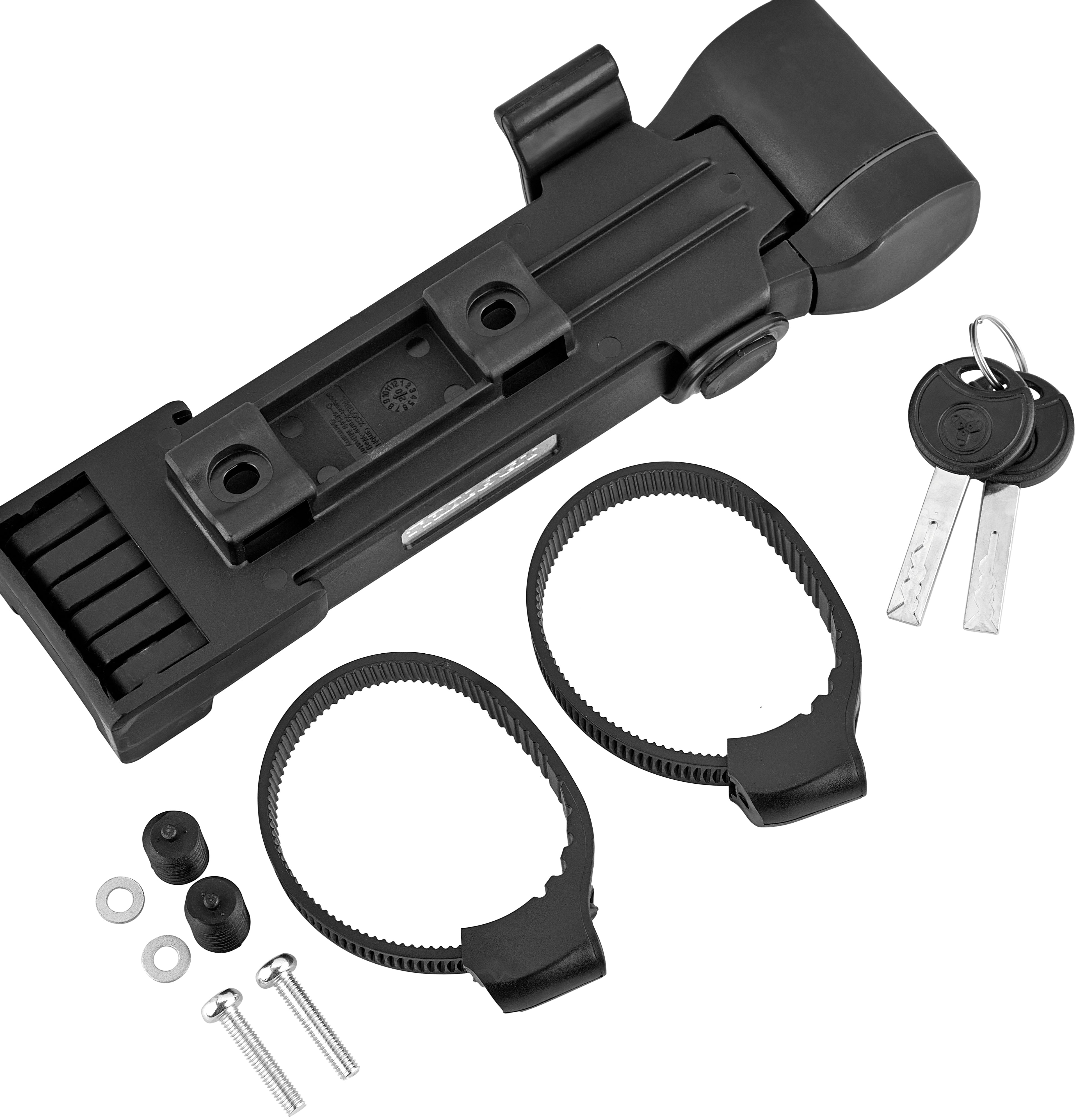 Trelock FS 480 COPS Faltschloss inkl. ZF 480 X-Move Halterung