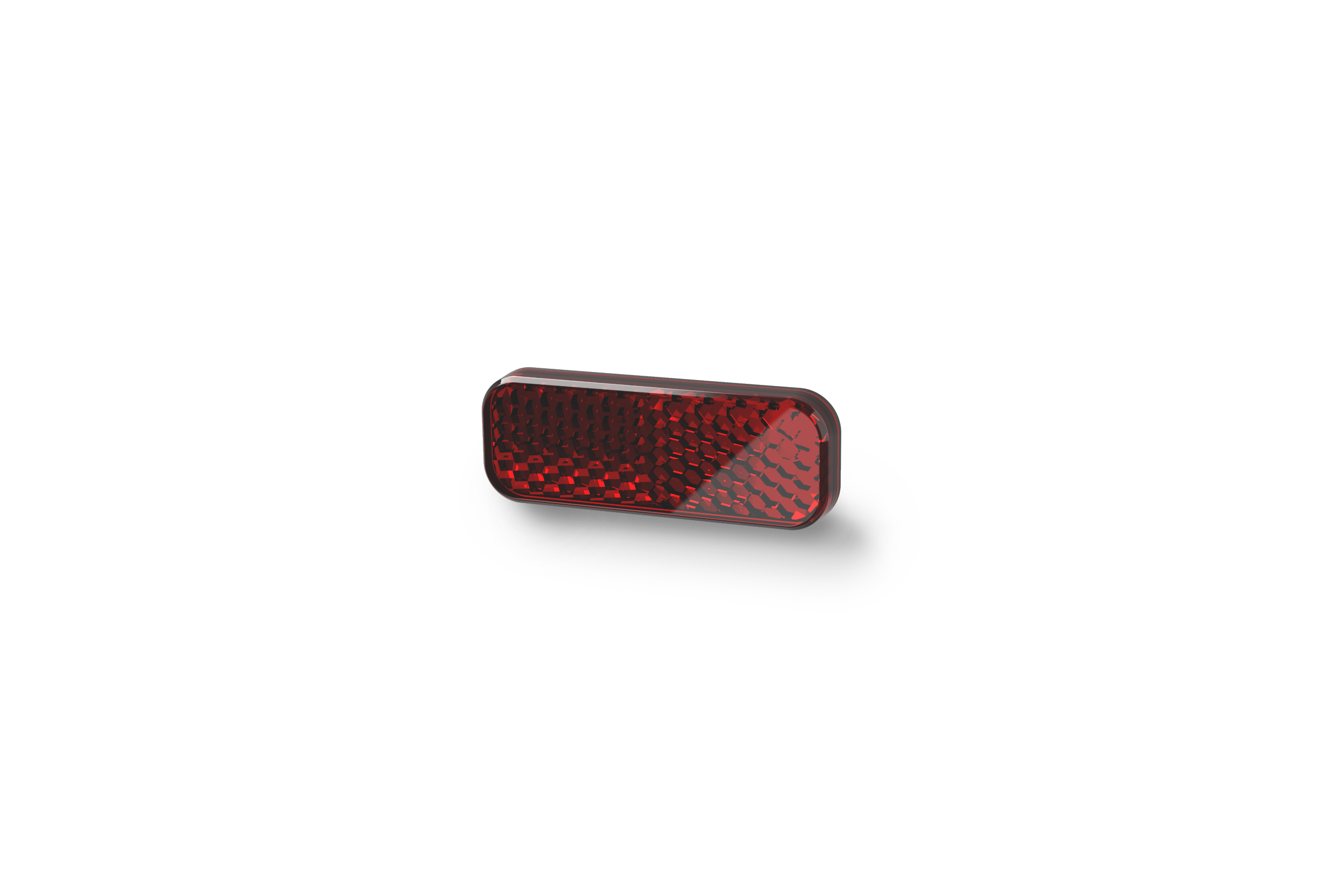 ACID Sattelstützen Rückstrahler red