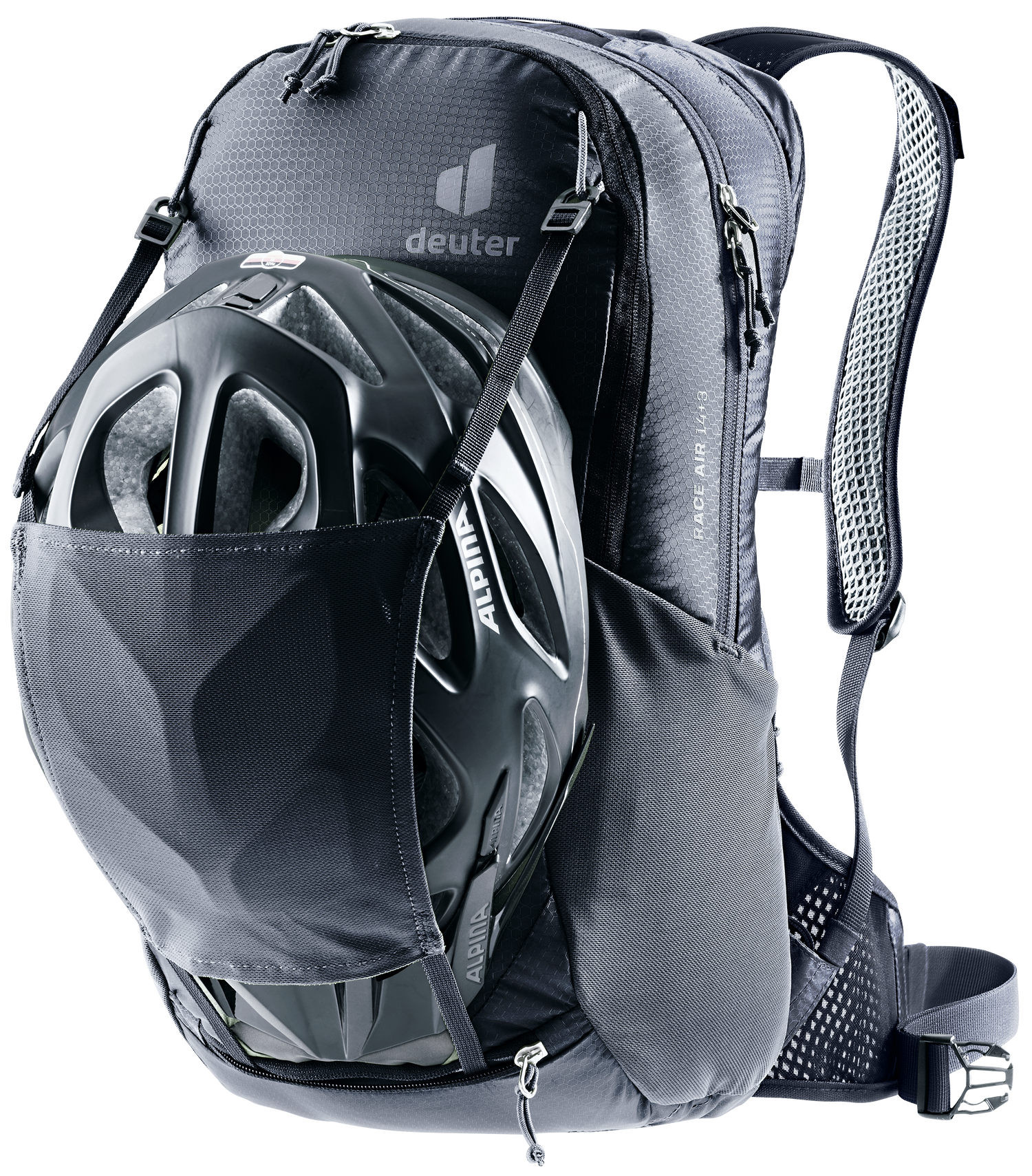 deuter unisex race exp air fahrradrucksack deuter Race Air 14+3 Fahrradrucksack schwarz