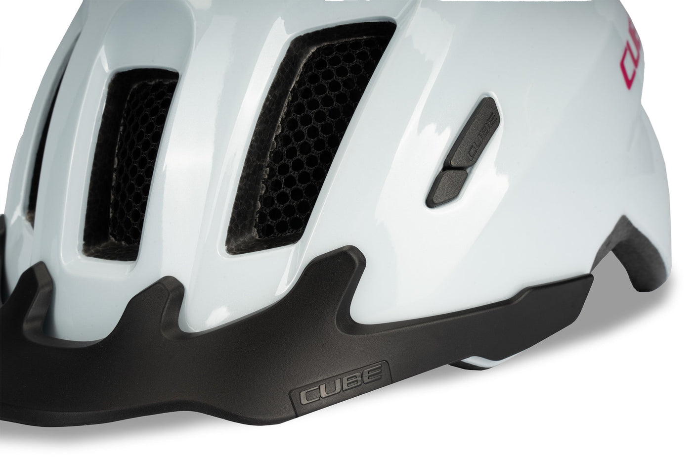 kinder fahrradhelm cube Cube Helm FINK flashwhite'n'pink