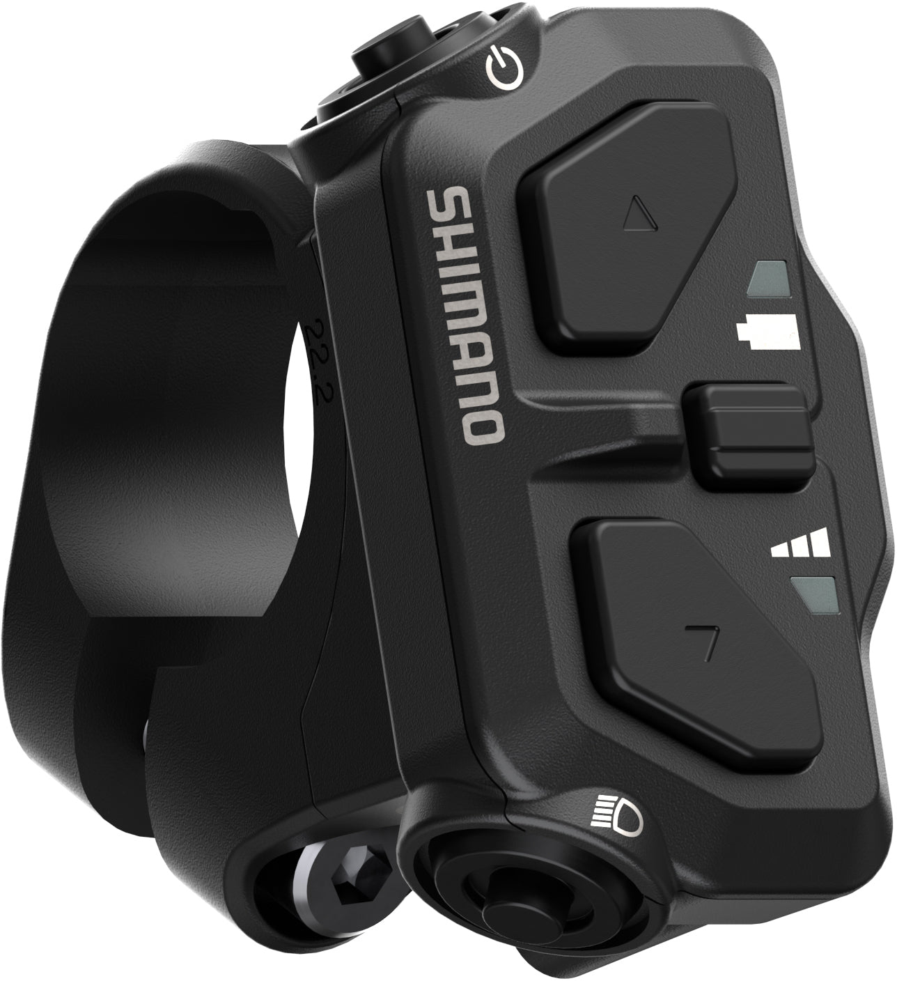 Shimano Schalter E-Bike Systems S-WEN600-L Schelle 35,0 mm mit 31,8 mm Adapter
