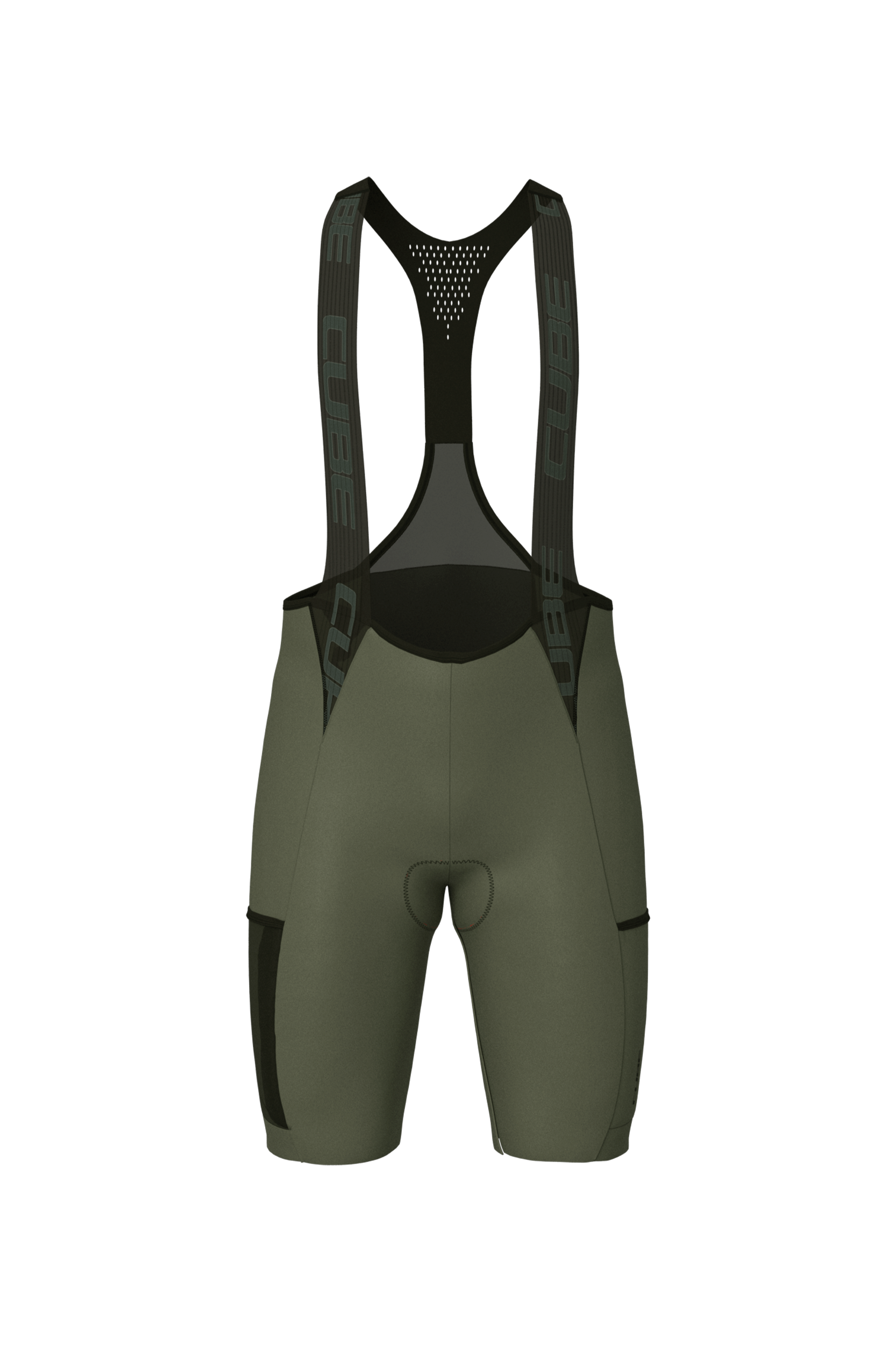 Cube GRAVEL Trägerhose CARGO olive