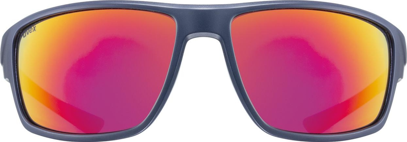 uvex Sportstyle 230 Radbrille Blue Mat / Mirror Red