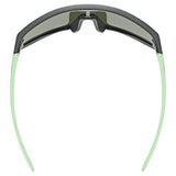 uvex Skyryse Jr. Radbrille Grey-Green Matt / Mirror Blue