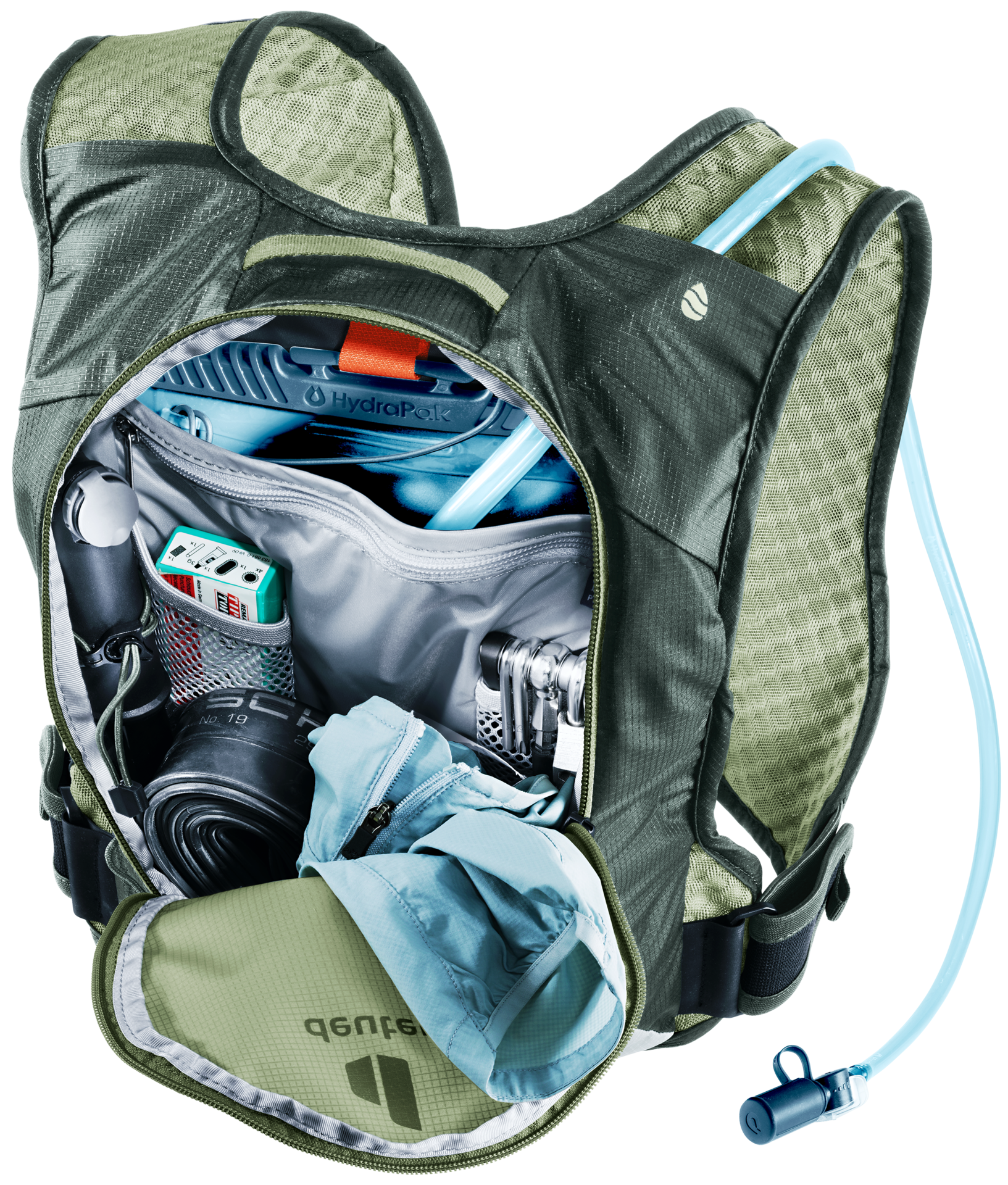 deuter Rogla 5 Fahrradrucksack grove-ivy