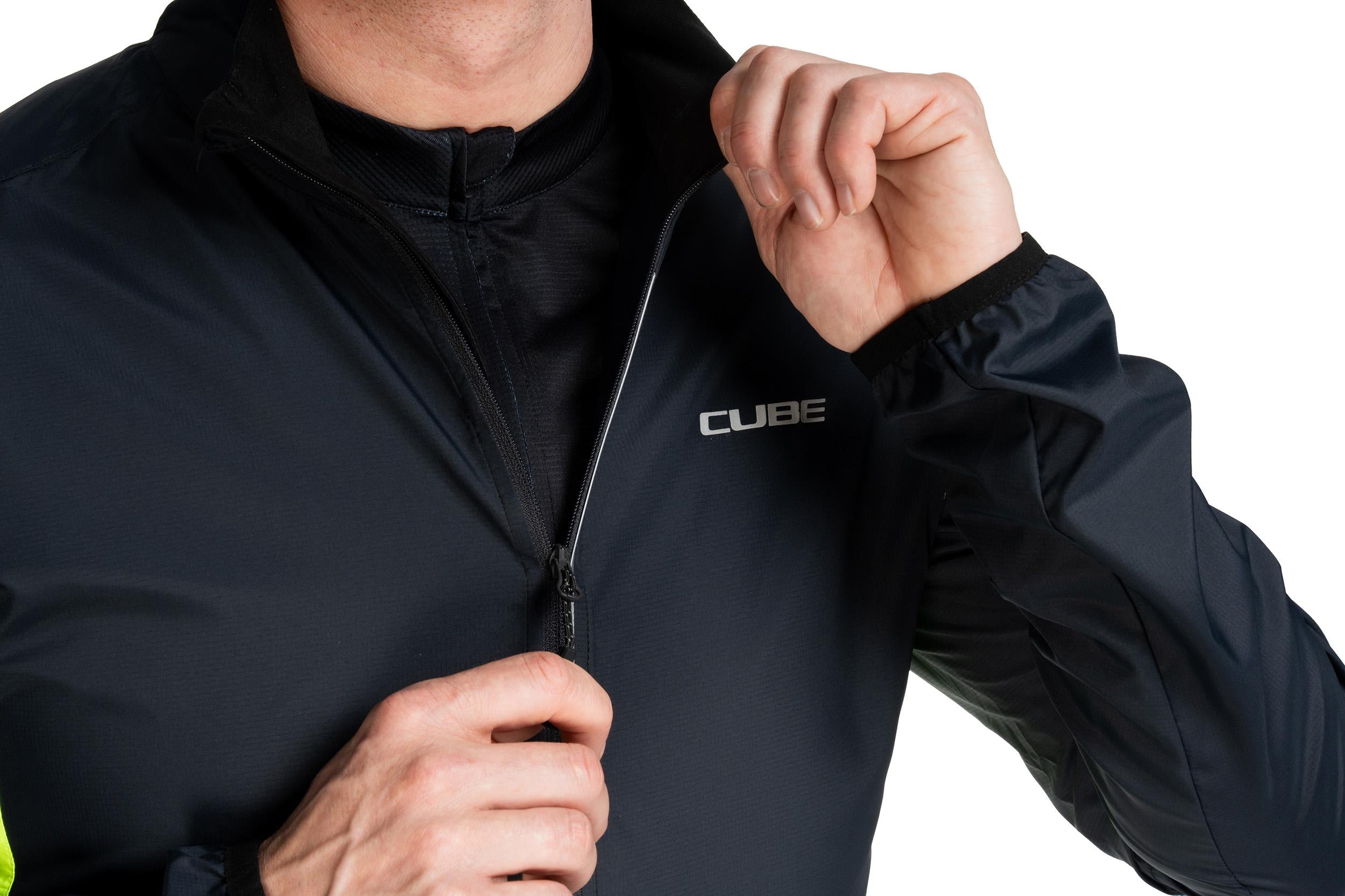 Cube Windjacke CMPT black´n´yellow
