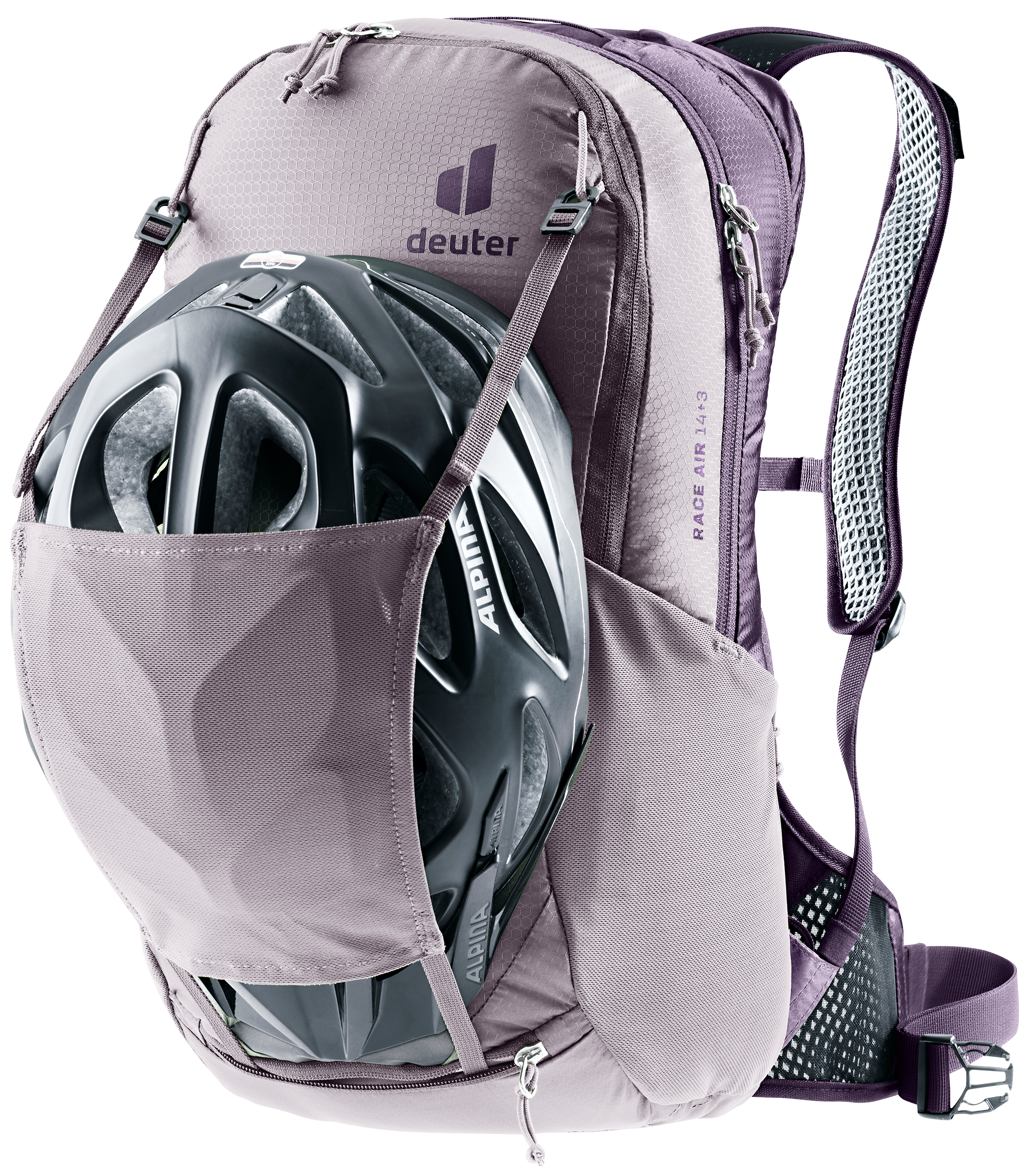 deuter Race Air 14+3 Fahrradrucksack lavender-purple