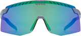 uvex Pace Stage Radbrille Grey Matt / Mirror Green