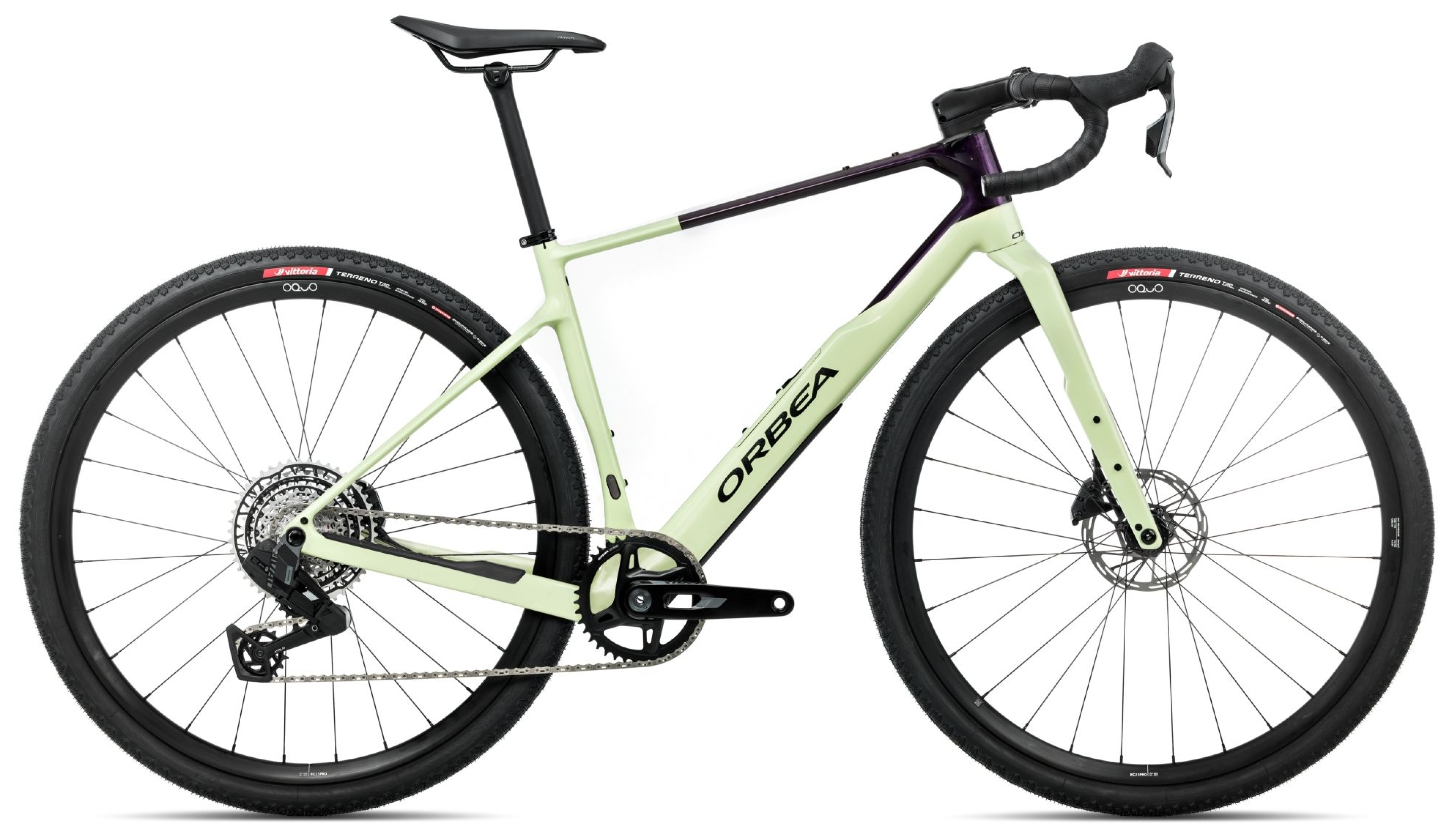 Orbea TERRA M31eTEAM 1X Acid Gum - Fantasy Purple Carbon View (Gloss) (2026)