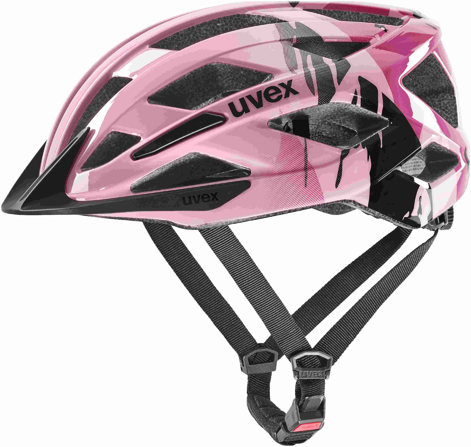 fliegengitter fahrradhelm uvex Air Wing 2 Kinderhelm | Strawberry-Black