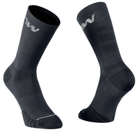 Northwave Extreme Pro Sock | Herren Fahrradsocken | Black/Grey – aktuelle Variante